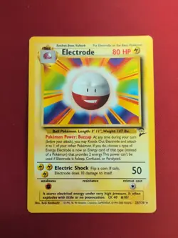 Pokemon Base Set 2 | #025/130 | Electrode | Non Holo | NM - Image 1
