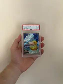 2025 POKEMON JPN M2A-MEGA DREAM EX ART RARE #199 PSYDUCK PSA 10 - Image 1