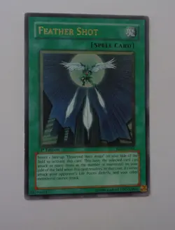 Feather Shot EEN-EN042 (Ultimate Rare, 1st Edition, Lightly Played / LP) Yugioh - Image 1