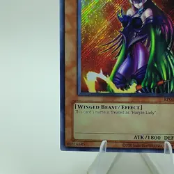 Yu-Gi-Oh! TCG Cyber Harpie Lady Retro Pack RP01-EN096 Unlimited Secret Rare NM🔥 - Image 2