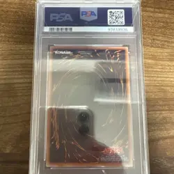 PSA 10 YuGiOh Dark Magician QCCU-JP001 Ultimate Rare Japanese Unity - Image 2