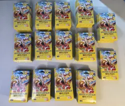 One Piece OP-15 - Adventure on Kami's Island Sleeved Booster Packs (Lot Of 135) - Image 1