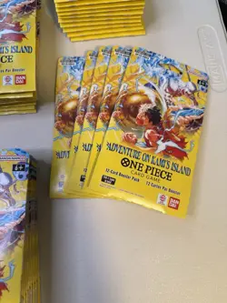 One Piece OP-15 - Adventure on Kami's Island Sleeved Booster Packs (Lot Of 135) - Image 2