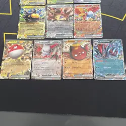 Pokemon Ascended Heroes Bundle of EX Cards x10 English No Duplicates NM - Image 3