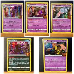Pokemon Trick or Trade Halloween - Holo Lot Of 5 Cards - NM/M Pack Fresh - Image 1