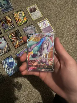 Pokemon Card Full Art Ultra Rare Bundle With Multiple Types Of Cards. - Image 2