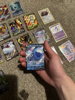 Pokemon Card Full Art Ultra Rare Bundle With Multiple Types Of Cards. - Image 5