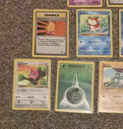 15 Mixed Pokemon Vintage WOTC TCG Cards Jungle Set - Image 2