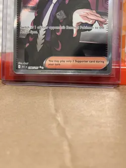 Pokemon TCG: Ascended Heroes Boss's Orders Corbeau 256/217 Full Art Ultra Rare - Image 3