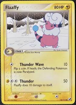 Flaaffy 56/115 Unseen Forces Regular - Pokemon Card - Image 1
