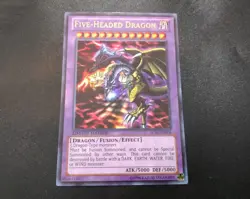 Five-Headed Dragon LC03-EN004 Ultra Rare Limited Edition Yugioh Card LP - Image 1