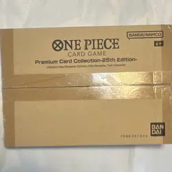 Bandai One Piece Card Game Premium Card Collection 25th Edition Box - Image 1