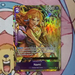 Nami Parallel Alt Art English PRB02-012 The Best Vol. 2 One Piece Card TCG - Image 1