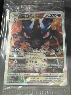 Lucario VSTAR SWSH291 Promo Sword & Shield (Sealed) - Pokemon TCG Card - Image 2