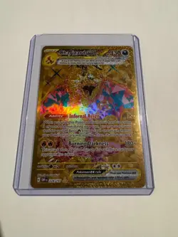 Obsidian Flames Charizard EX Hyper Rare 228/197 NM HOLO Pokemon Card - Image 1