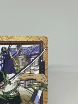 BANDAI RORONOA ZORO One Piece Hyper Battle C72 GOLD STAMPED SCARCE EARLY CARD - Image 3