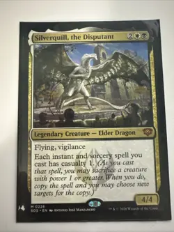 MTG Silverquill, the Disputant Secrets of Strixhaven Regular (0226) NM - Image 1