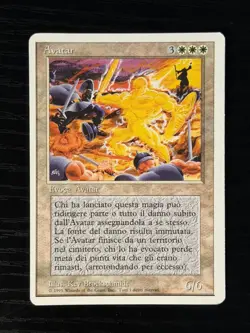 Magic MTG Italian Revised Personal Incarnation Artist Proof Near Mint - Image 1