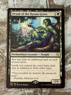 MTG Dryad of the Ilysian Grove Theros Beyond Death 169/254 Rare NM - Image 1