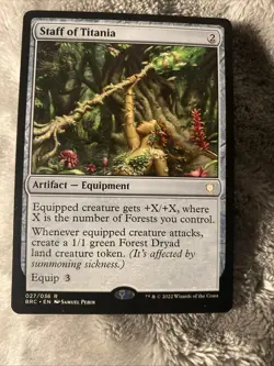 Staff of Titania Commander: the Brothers' War Regular - Image 1