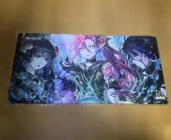 MTG Llanowar Elves Playmat Japan Showcase Official F/S - Image 1