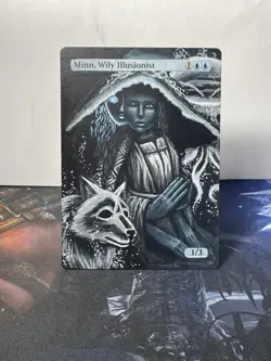 Hand Painted Mtg Alter/Minn, Wily Illusionist Elden Ring Ranni The Witch - Image 1