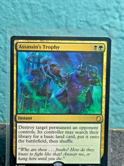 Assassin's Trophy 55 NM Teenage Mutant Ninja Turtles Eternal MTG - Image 1