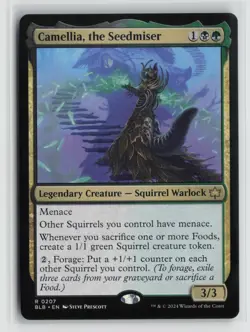 Camellia, the Seedmiser 0207 Bloomburrow BLB MTG Magic - Image 1