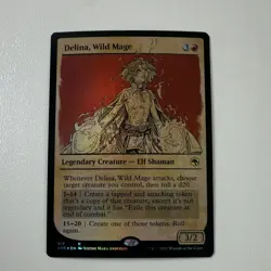 Magic: The Gathering Delina Wild Mage Legendary Creature AFR Foil 317 - Image 1