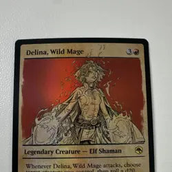 Magic: The Gathering Delina Wild Mage Legendary Creature AFR Foil 317 - Image 3