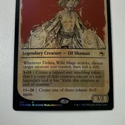 Magic: The Gathering Delina Wild Mage Legendary Creature AFR Foil 317 - Image 4