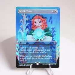 Idyllic Tutor Borderless 129 Foil MTG Special Guests SPG NM - Image 1