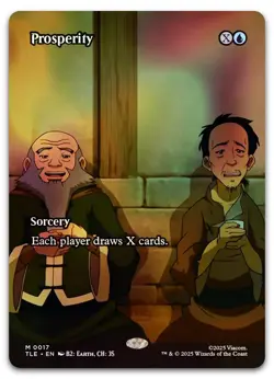 Prosperity (Borderless) #17 (Foil) (NM) TLE Magic MTG - Image 1