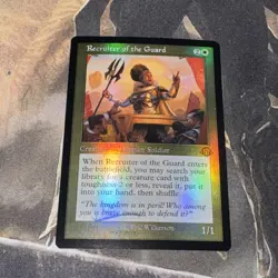 Recruiter Of The Guard X1 Mtg Modern Horizons 3 Nm Foil Retro Frame - Image 1
