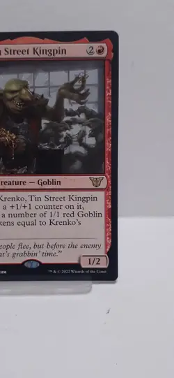 KRENKO, TIN STREET KINGPIN - KAMIGAWA COMMANDER MAGIC THE GATHERING MTG - Image 3