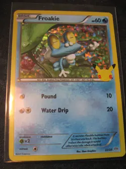 FROAKIE 2021 Pokemon McDonald's Collection Confetti HOLO #22 MINT - Image 1