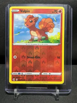 Vulpix 029/264 Reverse Holo Pokemon 2021 Fusion Strike NM - Image 1