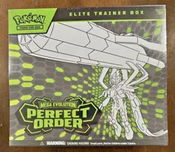 Pokemon Elite Trainer Box Mega Evolution Perfect Order Zygarde - Image 1