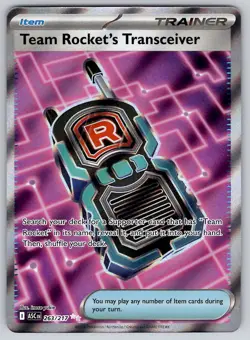 Team Rocket's Transceiver 263/217 ME: Ascended Heroes NM Pokemon Ultra Rare - Image 1