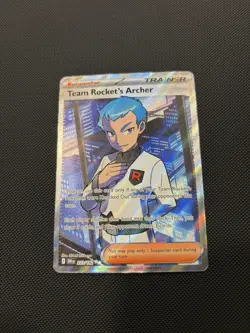 Team Rocket's Archer 223 Ultra Rare 182 NM Destined Rivals - Image 1