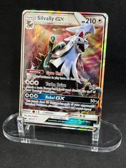 Silvally GX 90/111 Holo GX Rare Crimson Invasion Pokemon Holo Near Mint - Image 1