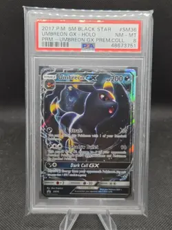 Umbreon GX SM36 Pokemon SM Promo Full Art - PSA 8 - Image 1