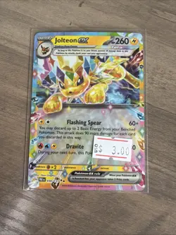 Jolteon ex 030/131 Double Rare Prismatic Evolutions - Pokemon TCG - Near Mint NM - Image 1