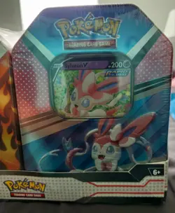 Pokemon Flareon, Sylveon, Umbreon & Vaporeon 4 Tin Case Bundle Set - Image 2