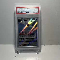 Pokemon Iron Bundle 066 Scarlet & Violet Promo Holo PSA 10 Basic 2023 English - Image 1