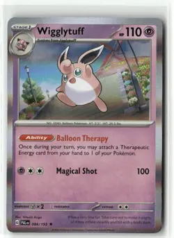 Wigglytuff 084/193 Holo Paldea Evolved Pokemon TCG NM - Image 1