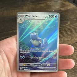 The Pokemon Company Wartortle 171/165 Sv: Scarlet & Violet 151 Illustration Rar… - Image 1
