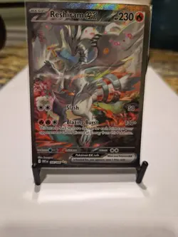 Pokemon TCG Reshiram Holo Full Art Sir 166/086 White Flare English - Image 1