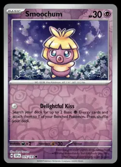 Smoochum 075/191 Common Surging Sparks Pokemon Reverse Holo NM - Image 1