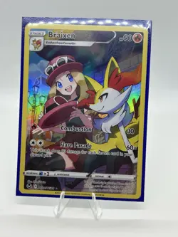 Pokemon Braixen Full Art Trainer Gallery Ultra Rare Holo TG01/TG30 90 HP - Image 1